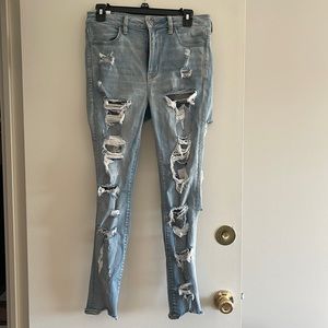 American Eagle Super Stretch X - Super Hi-Rise Jeggings
